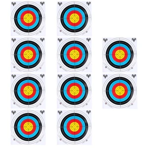 10X 60*60cm Archery Target Paper Face for Arrow Bow Shooting Hunting Club New - Picture 1 of 6