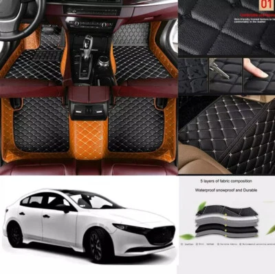 Alfombrillas de coche personalizadas para Lincoln todos los modelos alfombrillas impermeables de lujo para todo tipo de clima Foto 1 de 4