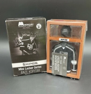 2014 Anze Kopitar #11 Mini Locker Series Los Angeles Kings Hockey NHL Nuevo Foto 1 de 4