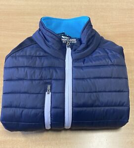 Sunderland Golf Technical Padded Winter Jacket Navy / Blue / White Size Medium