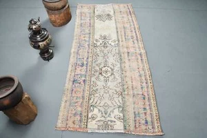 Turkish Rug, 2.8x6.3 ft Accent Rug, Vintage Rugs, Floor Rugs, Moroccan Rugs - Picture 1 of 6