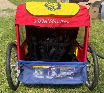 Remolque doble para bicicletas Schwinn y jogger Foto 1 de 4