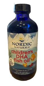 Nordic Naturals Children's DHA - para niños - 530 mg - Fresa 237 ml (8 fl oz) - Imagen 1 de 3