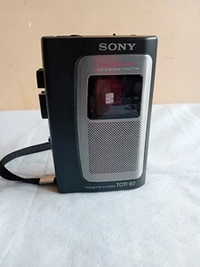 Sony Walkman TCM-87 Lettore cassette VINTAGE - Foto 1 di 11