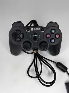 Playstation 2 PS2 Wired Controller Hydra Performance Black - Picture 1 of 6