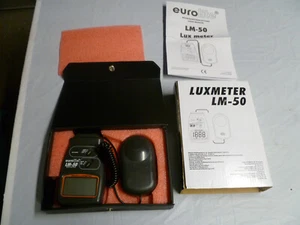 Euro Lite LM-50 Luxmeter 10360620 Messgerät - Bild 1 von 4