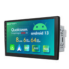 UA12S Plus 10,1 pouces QLED Android 13 double 2DIN radio voiture stéréo GPS navigation USB