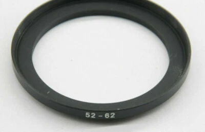 52-62 Step Up Ring - Metal - 52/62 - 52mm-62mm - NEW BULK - C1111 - Image 1 of 2