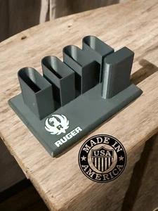 Ruger LCP II 2 380 ACP Pistol Display Stand 4 Mags Handgun Safe Organizer Black - Picture 1 of 5