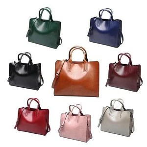 Modische Damen-Lederhandtasche, Einkaufstaschen mit großer Kapazität, - Bild 1 von 19