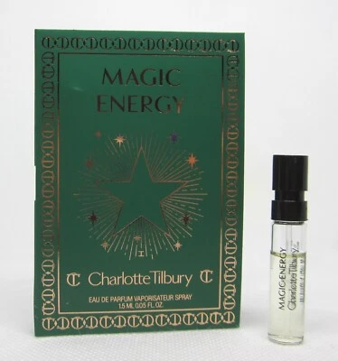 Charlotte Tilbury Magic Energy eau de parfum amostra spray 0,05 oz. - Imagem 1 de 2