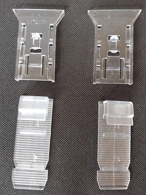 Graber Valance зажимы Бали пружины для шнура наклон деревянные жалюзи и искусственного дерева qty 4 - Изображение 1 из 4