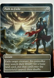 Path to Exile Proxy Card with Custom designed art - Picture 1 of 2