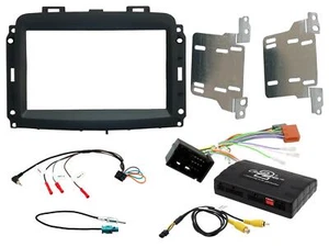 KIT INTERFACCIA DOPPIO 2 DIN COMANDI E INFORMAZIONI AUTO FIAT 500L da 2019 + USB - Imagen 1 de 3