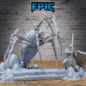 Giant Jungle Spider by Epic Miniatures Monster RPG D&D Pathfinder 3D Print - Picture 1 of 4