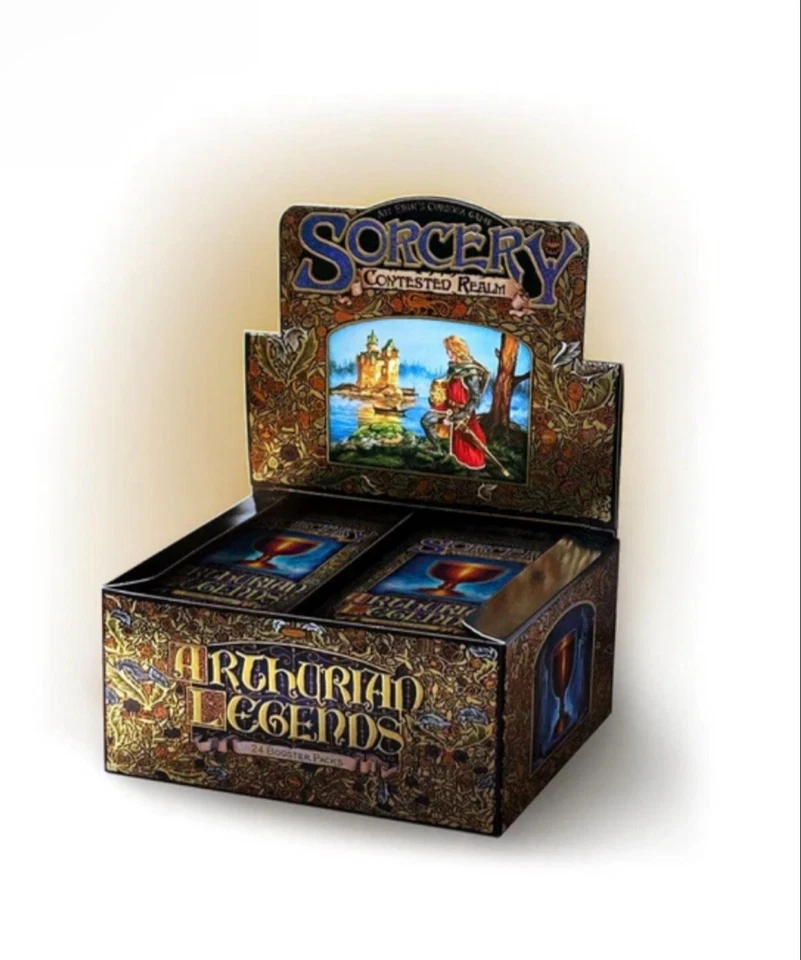 Sorcery TCG Contested Realm  Arthurian Legends Booster Box (24 Packs) FREE SHIP - Image 1 of 1