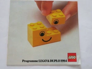 CATALOGUE PRODUITS LEGO  & DUPLO  / PROGRAMME  -   1984 - Picture 1 of 5