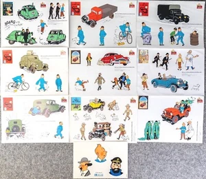 Colección de pegatinas coche ATALAS Tintín: Juego de 32 COMPRA INDIVIDUAL ML Herge EO - Imagen 1 de 68