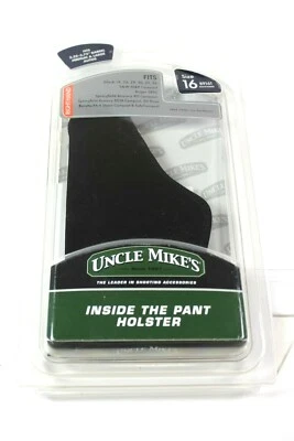Uncle Mike's Inside The Pant Holster - Right Hand - Size 16  FACTORY SEALED PKG. - Image 1 of 4