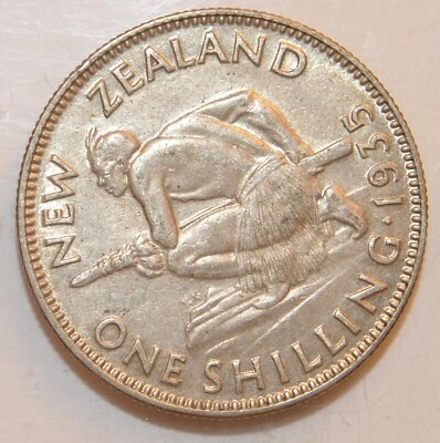 1935 New Zealand 1 Shilling lot 101 - Image 1 of 2