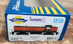 Neu Haven Railroad ALCO RS-3 Diesel DCC Tsunami2 Sound LED Athearn 28774 - Bild 1 von 2