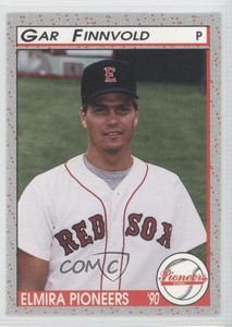 1990 Bill Pucko Elmira Pioneers Gar Finnvold #17