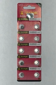 1 - 10 PACK( AG4 ) 377A 377 LR626 SR626SW SR66 G4 376 Card 1.5V Alkaline Battery - Picture 1 of 1
