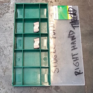 Qty 2 Tool Flo FLTK-3R FLTK 3R 2413589 AC3R Grade Carbide Threading Inserts - Picture 1 of 2