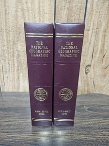 National Geographic Magazine 2006 Complete Year 12 Issue 2 Slip Cases - Imagen 1 de 2