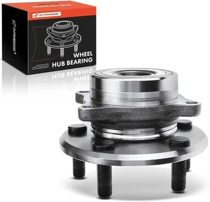APM Front Wheel Bearing and Hub Assembly with 5-Lug Compatible with Honda - Picture 1 of 9