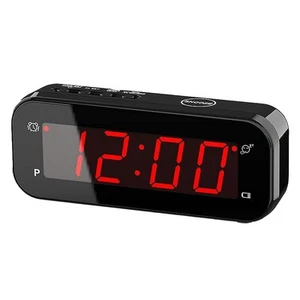 Small Digital Alarm Clock with Temperature Display - Battery Operated,Adjusta... - Picture 1 of 7