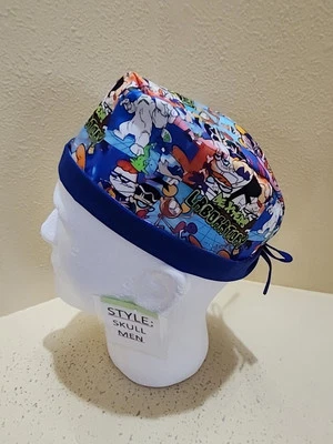 Dexter's Laboratory Men's Skull/Chemo Surgical Scrub Hat/Cap Handmade - Image 1 of 4