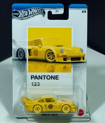 HOT WHEELS 2026 HOT WHEELS СЕРЕБРЯНАЯ СЕРИЯ, КОМПЛЕКТ PANTONE, PPORSCHE 934/5. #6/6 - Изображение 1 из 4