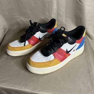 Nike Air Force 1 '07 PRM Size 9 Multicolor Low Sneaker C10065-101 Mens - Picture 1 of 7