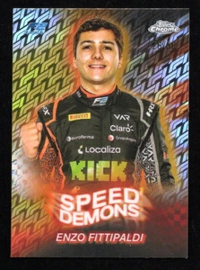 Topps Chrome Formula 1 2024 Enzo Fittipaldi Speed Demons Logofractor SD-23 26/50 - Bild 1 von 2