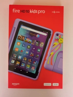 Amazon Fire HD 10 Kids Pro Tablet 2023 | 13. Gen. | 32GB | Happy Day - Design - Bild 1 von 2