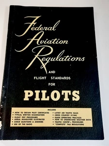 1964 Federal Aviation Regulations & Flight Standards For Pilots Book - Picture 1 of 7