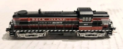 Atlas N Scale RS-3 Diesel Engine Rock Island #497 - Image 1 of 4