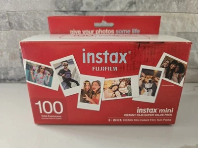 Fujifilm Instax Mini Film Super Value Pack, 100 Sheet - Exp 12/2023 - Image 1 of 4
