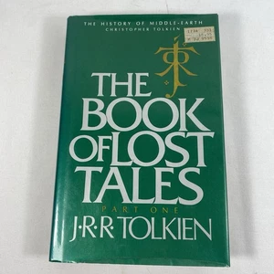 THE BOOK OF LOST TALES Part One J R R Tolkien US Hardcover DJ 1st Printing 1984 - Imagen 1 de 13