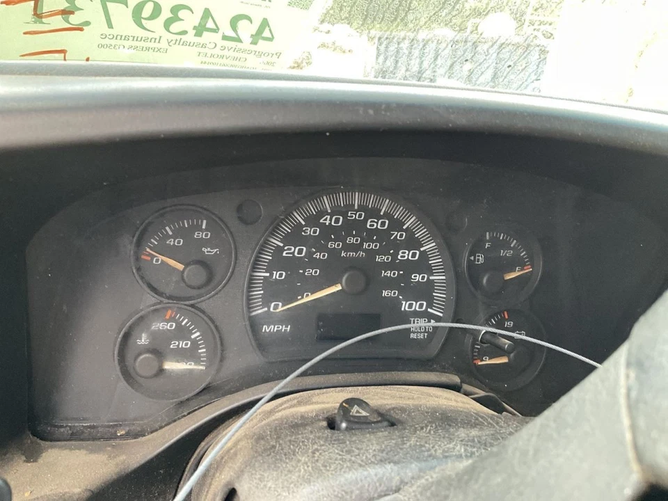 Velocímetro Cluster EE. UU. Se adapta a furgoneta 04-07 Express 1500 4979904 Foto 1 de 4