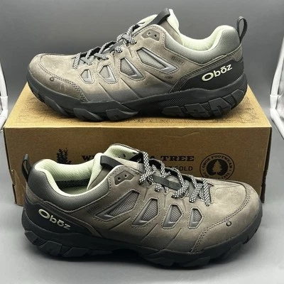 Oboz SAWTOOTH X LOW B-Dry Waterproof Women’s 11 Wide Gray Trail Hiking WORN ONCE - Image 1 of 4