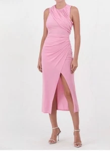 Cinq à Sept Wesson Stretchy Jersey, Midi Kleid Gr. 6,35” Brustumfang;28 Taille/Rundum, Neu - Bild 1 von 10