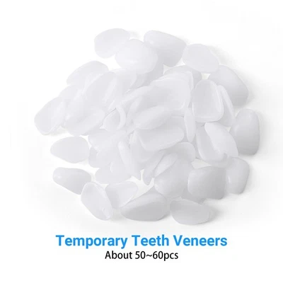 Dental Temporary Resin Veneers A1 Shade Mixed Sizes Upper Anterior teeth - Image 1 of 4
