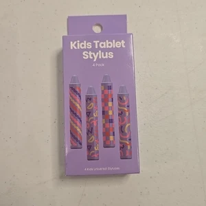 Paquete de 4 lápices para niños para pantallas táctiles niños reloj inteligente tableta iPad - Imagen 1 de 4