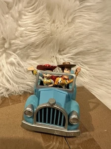 Toy Story Woody & Jessie in Blue Car Figure – Disney Pixar Collectible Display - Picture 1 of 6
