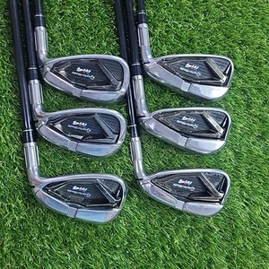 Taylormade M4 Iron Set 5-PW Atmos 6R Regular Flex Graphite Shafts - Picture 1 of 6