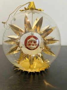 Vintage Resl Lenz German Foil "Star w/ Koi Fish" Spinner Christbaumschmuck - Bild 1 von 9
