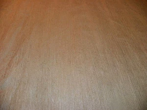 Beige Stria Chenille Upholstery Fabric 1 Yard  F691 - Picture 1 of 1