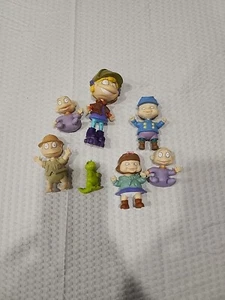 Rugrats Collectible Figures Viacom Nickelodeon Mattel 1998 Rare Bundle - Picture 1 of 12